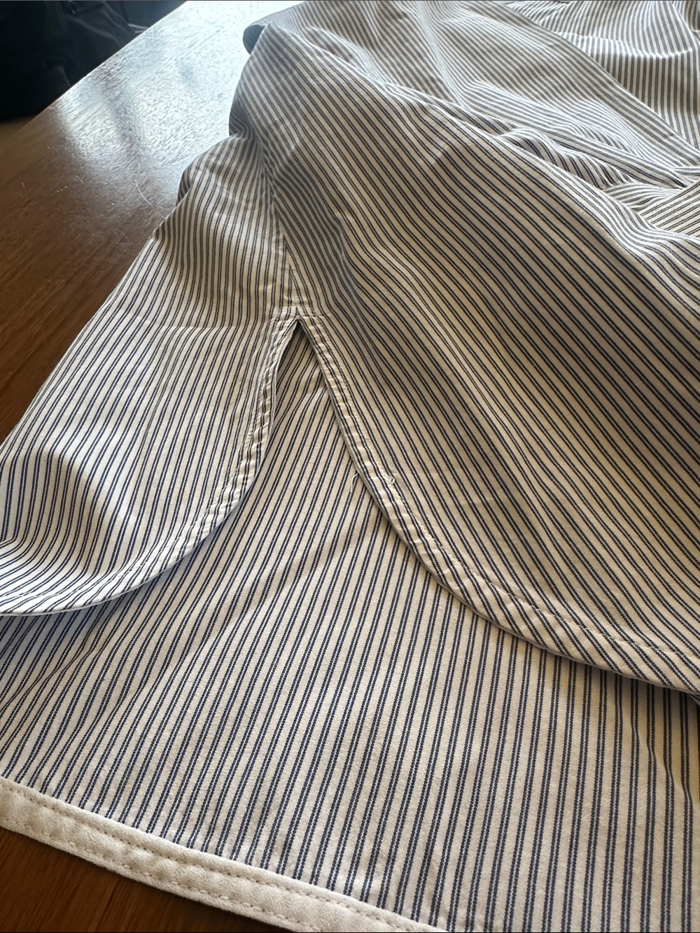 MARINA RINALDI Pinstripe Shirt - Picture 6 of 6